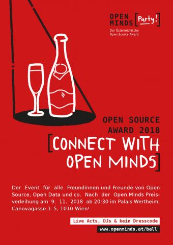 OpenMinds Ball Flyer 2018